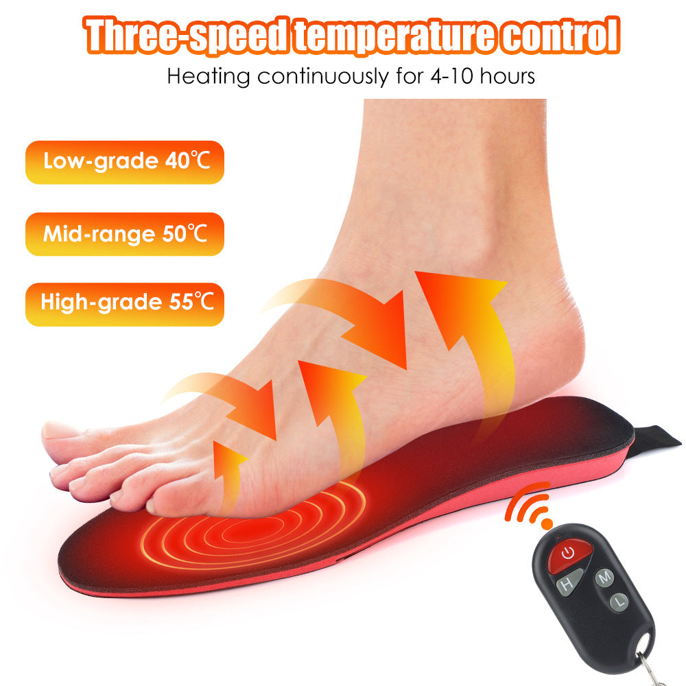 Heated Insoles For Men Women Rechargeable Heating Boot Insole Feet Warmer Pads Cut To Any Size Heating Electric Heated Insoles - Bellarte Enchanté Heated Insoles For Men Women Rechargeable Heating Boot Insole Feet Warmer Pads Cut To Any Size Heating Electric Heated Insoles